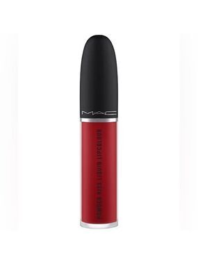 MAC Powder Kiss Liquid Lipcolour – Fashion, Sweetie 995 Berry Red